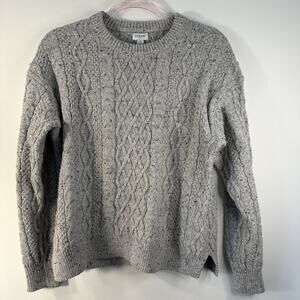 J.Crew Women Knit Sweater Medium Gray
